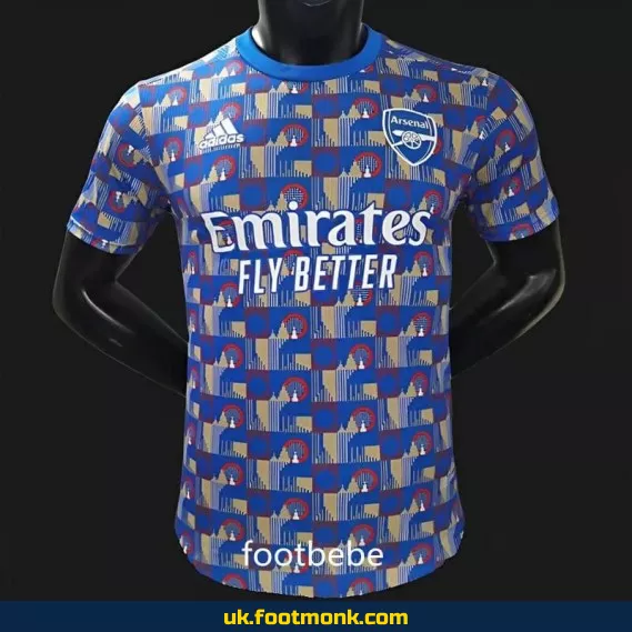 Arsenal 2024 2025 training jersey blue.