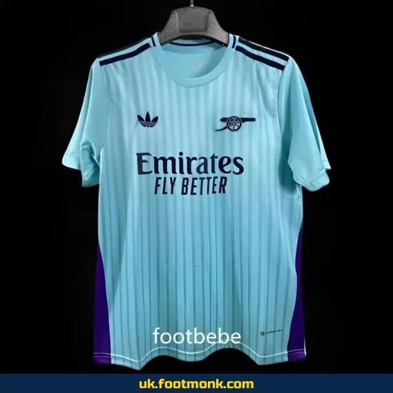Arsenal away jersey 2024 2025 blue.