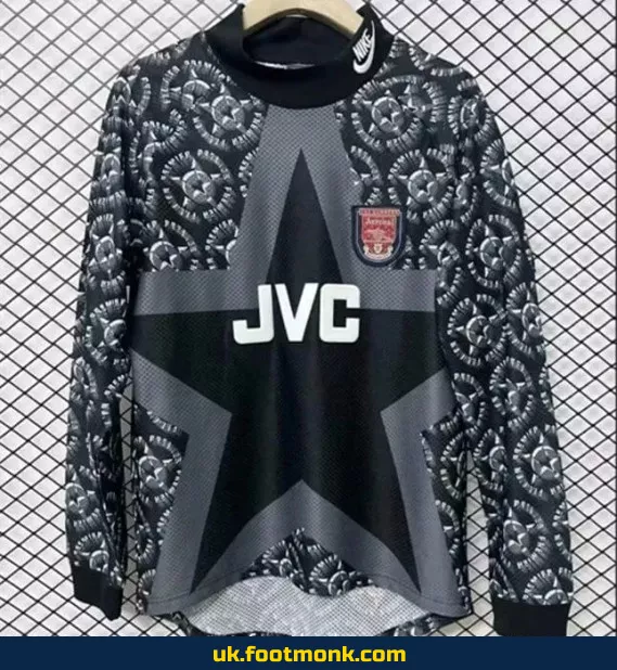 Arsenal Vintage 1994 1995 Goalkeeper Long Sleeves Jersey.
