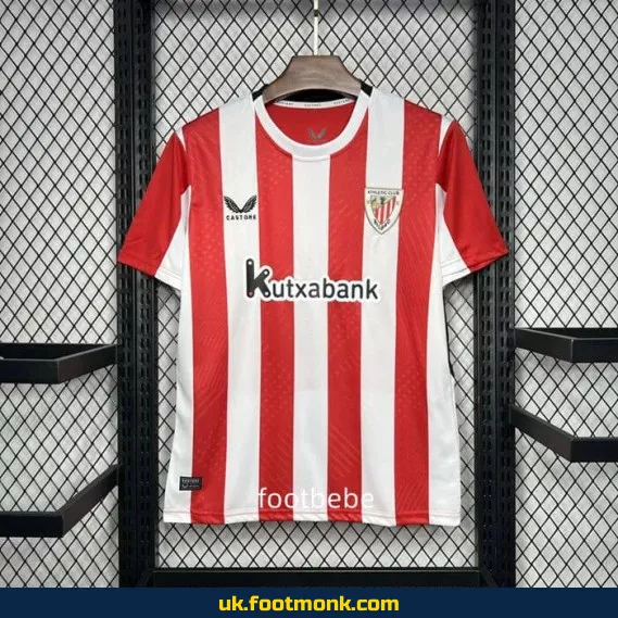 Athletic Bilbao home jersey 2024 2025.
