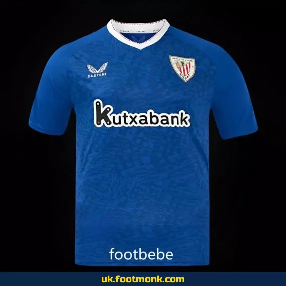 Athletic Bilbao 2024 2025 away blue jersey.