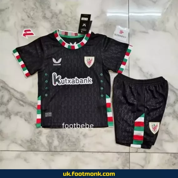 Athletic Bilbao Kids Kit 2024-2025 Fourth.
