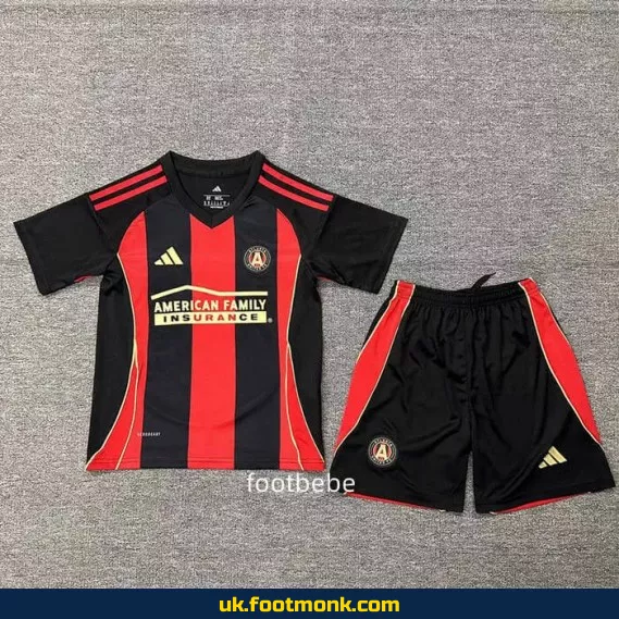 Atlanta United home jersey for kids 2025-2026.