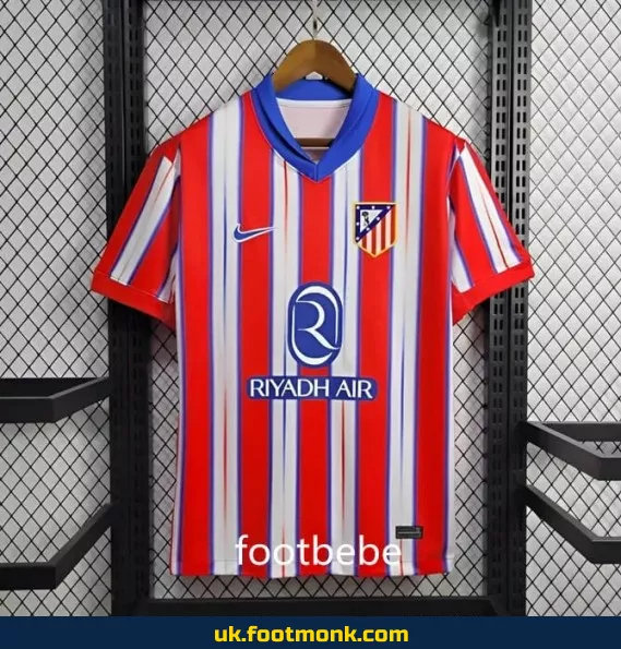 Atletico Madrid 2024-2025 home jersey.
