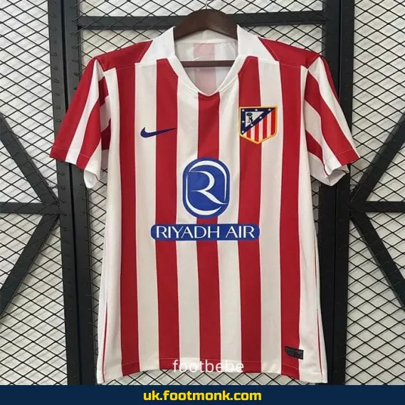 Atletico Madrid 2025-2026 home jersey.