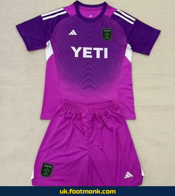 Austin Jersey Kids 2025 2026 Purple.