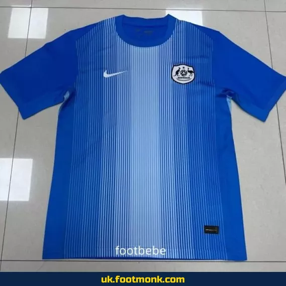 Australia 2025 2026 goalkeeper jersey blue.
