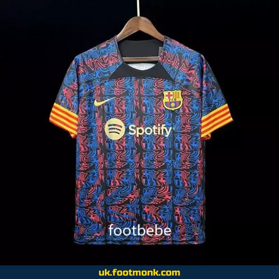 Barcelona 2023 2024 training camouflage jersey.