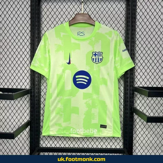 Barcelona 2024 2025 Third green jersey.