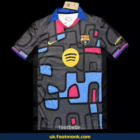 Barcelona jersey 2025 2026 Special symbols.