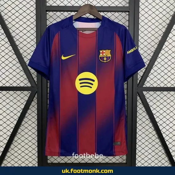 Barcelona home jersey 2025 2026.