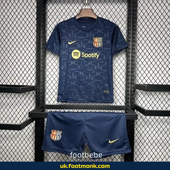 Barcelona Kids Jersey 2024-2025 125 Years.