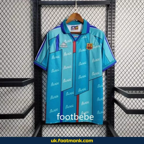 Barcelona Vintage Jersey 1995 1997 away.