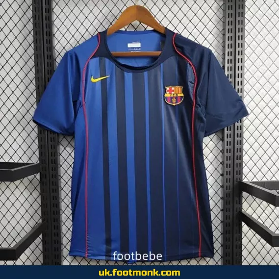 Barcelona away vintage jersey 2004 2005.