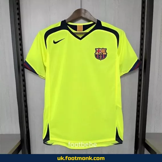 Barcelona 2005 2006 away vintage jersey.