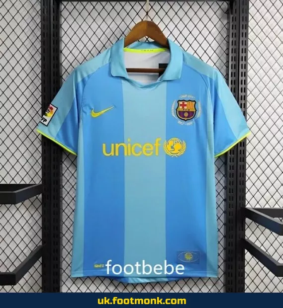 Barcelona away vintage jersey 2007 2008.