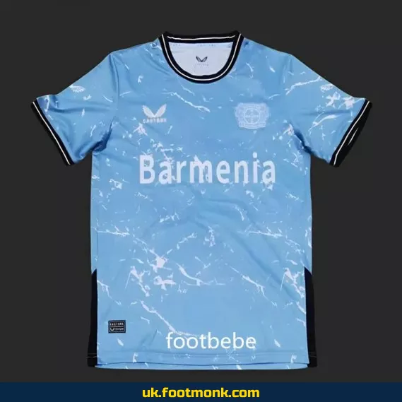Bayer 04 Leverkusen 2023-2024 third jersey blue.