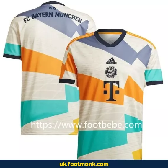 Bayern Munich 2022-2023 50th anniversary jersey.