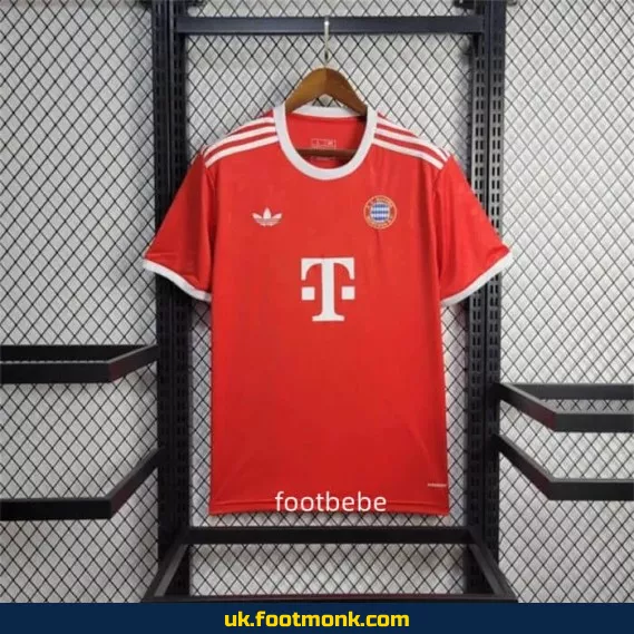 Bayern Munich 2024 2025 special edition red jersey.