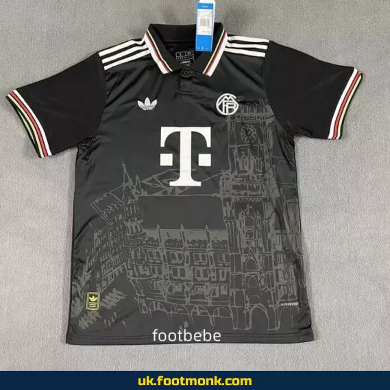 Bayern Munich 2025-2026 black concept jersey.