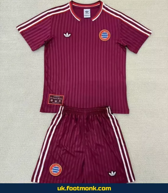Bayern Munich kids' jersey 2025-2026 retro.