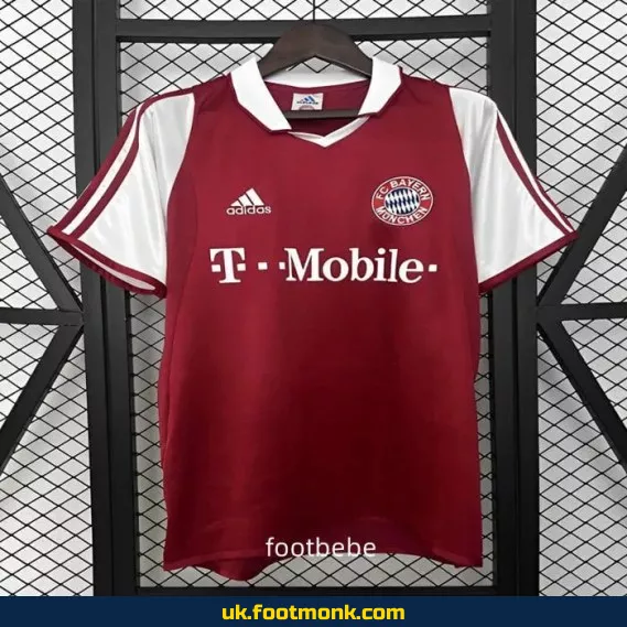 Bayern Munich 2003-2004 home vintage jersey.
