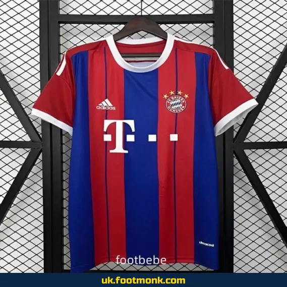 Bayern Munich Vintage Home Jersey 2014 2015.