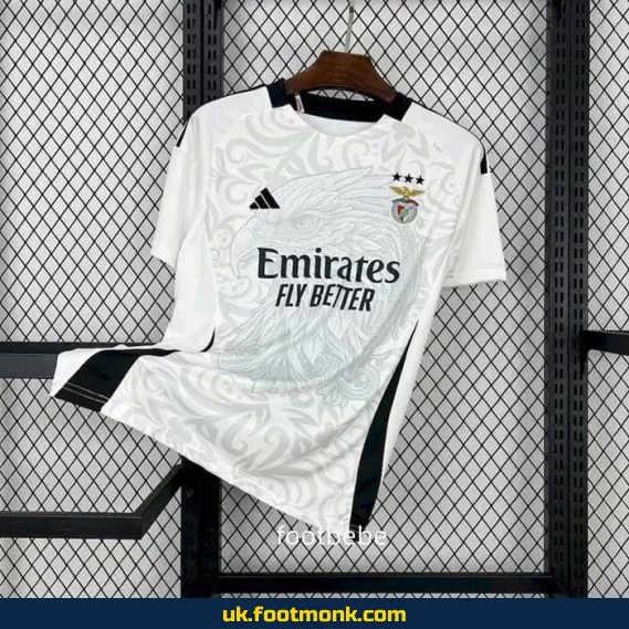 Benfica 2025 White Jersey.