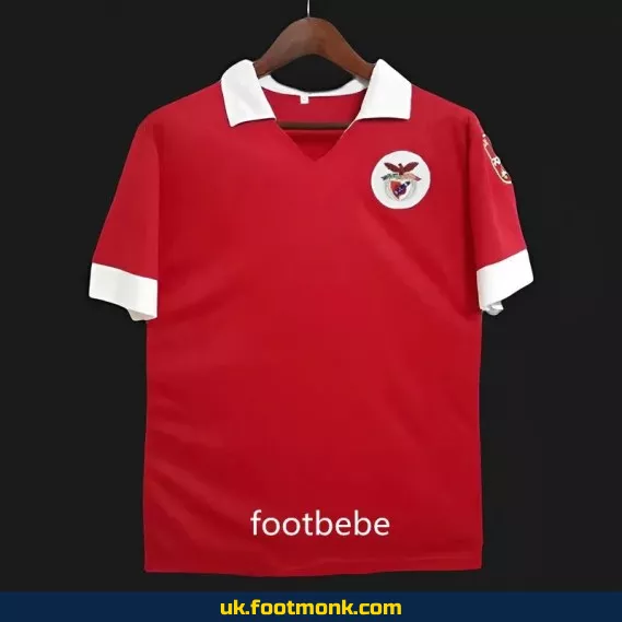 Benfica vintage 1960-1961 home red jersey.