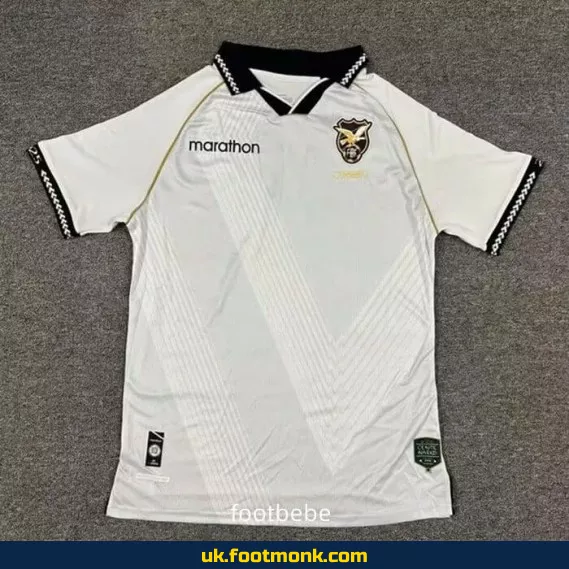 Bolivia 2025 100 years away white jersey.