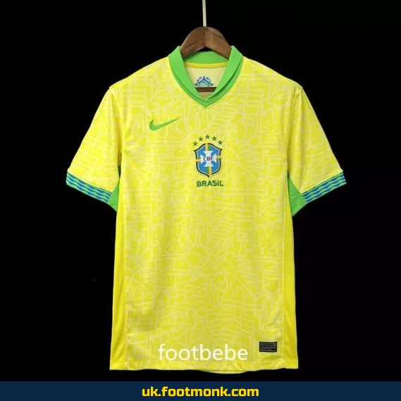 Brazil 2024-2025 home yellow jersey.