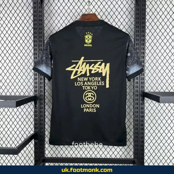 Brazil 2024 jersey STUSSY Copa America goalkeeper.