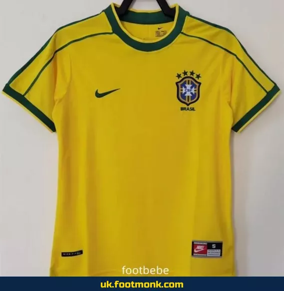 Brazil 1998 home vintage jersey.