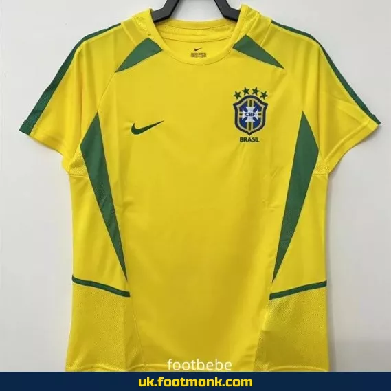 Brazil 2002 vintage home jersey.