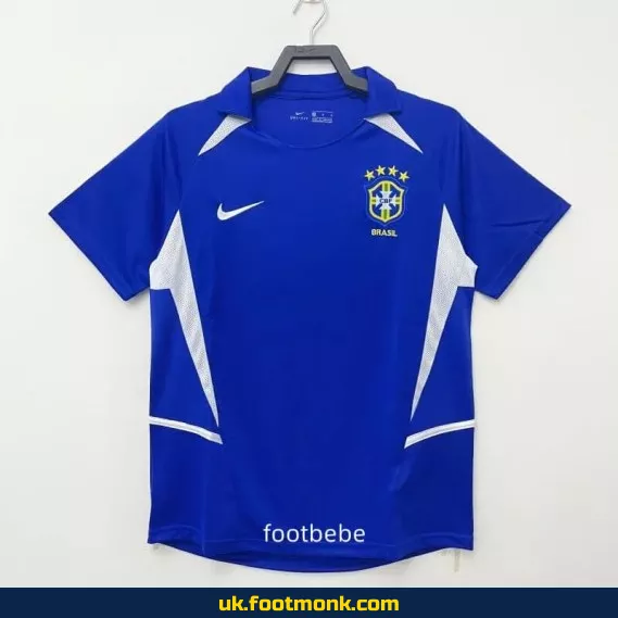 Brazil 2002 away vintage jersey.