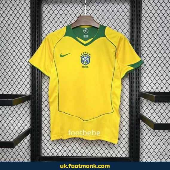 Brazil 2004 vintage home jersey.