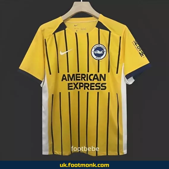 Brighton away jersey 2024 2025 yellow.