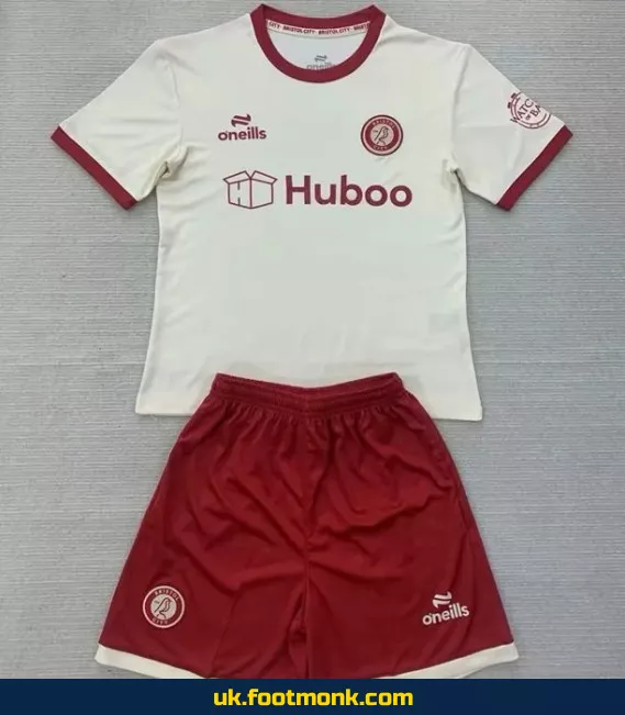 Bristol City away jersey for kids 2024-2025.