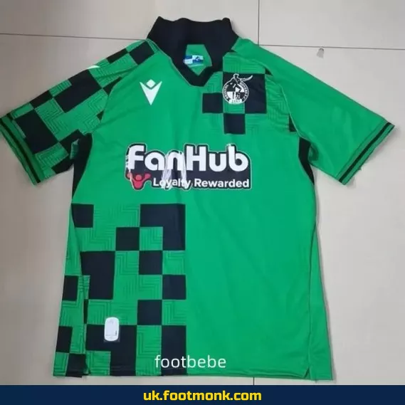 Bristol Rovers 2024 2025 away green jersey.