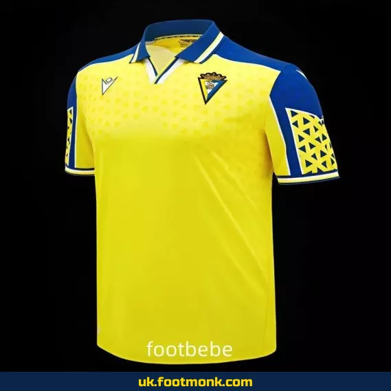 Cadiz home jersey 2024-2025 yellow.