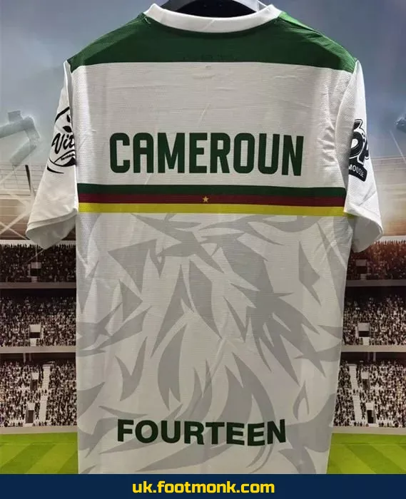Cameroon 2025 2026 training jersey White.