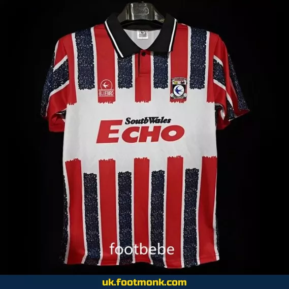 Cardiff City Vintage 1990 home jersey.