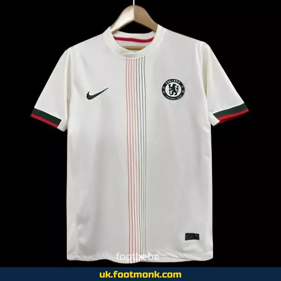 Chelsea 2025 2026 white jersey.