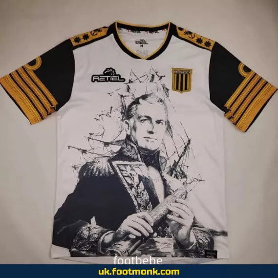Almirante Brown Club 2021 GK Anniversary White Jersey.