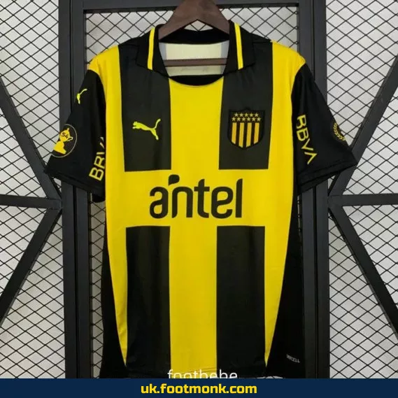 Peñarol Club Atlético home jersey 2025 2026.