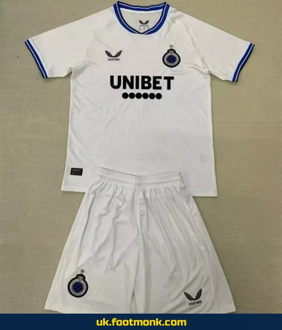 Away jersey Club Bruges kids 2024 2025.