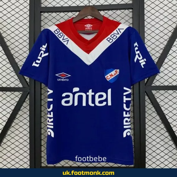 Club Nacional de Football jersey 2025 2026 blue.