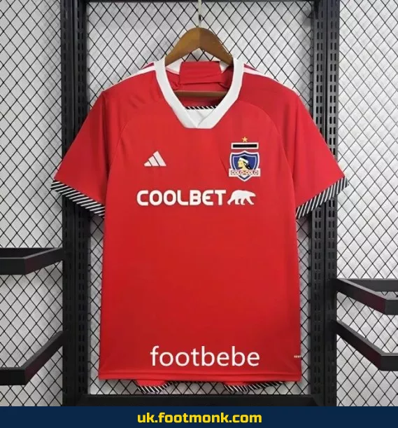 Colo-Colo 2024 2025 third red jersey.