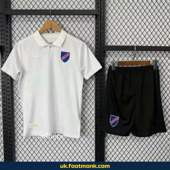 Colo-Colo Kids Jersey 2025 2026 Retro White.