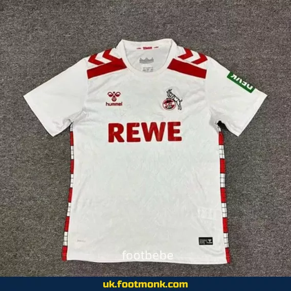 Home jersey Cologne 2024-2025 white.